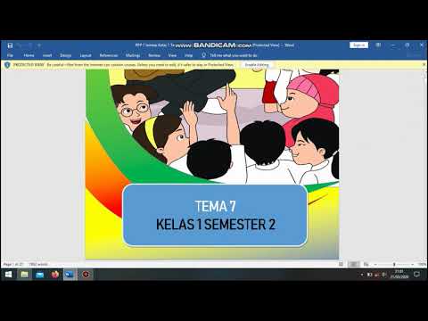 RPP 1 Halaman Kelas 1 Semester 2 (Lengkap)