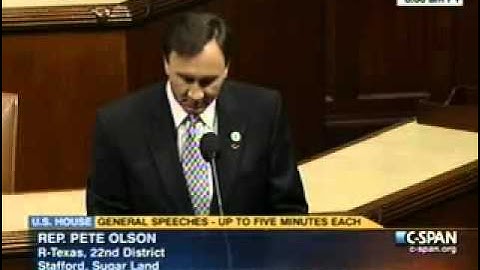 Rep. Olson Supports Keystone XL & American Jobs