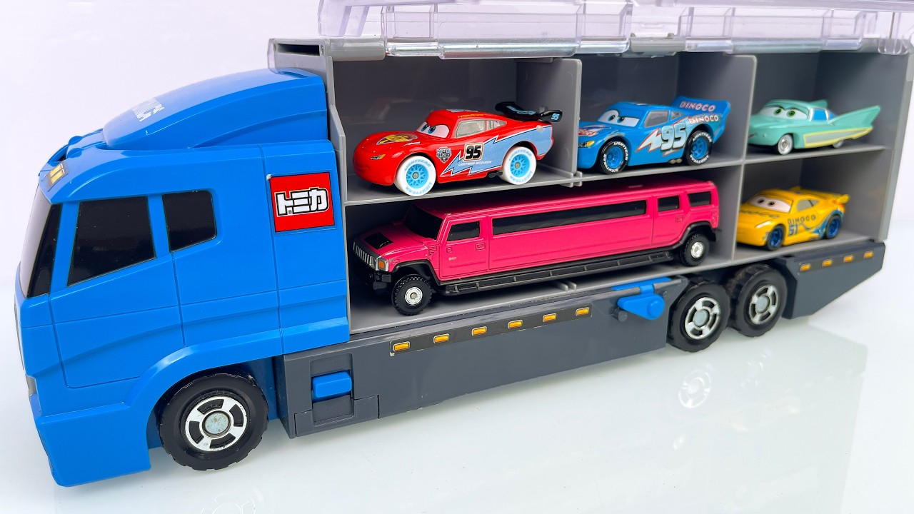 トミカ☆高級ミニカーを開封してコンボイ出発！ホンダNSXも参加☆Unbox