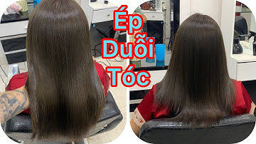 Hướng dẫn cách ép tóc, mềm hóa tóc ép | Quang Saker