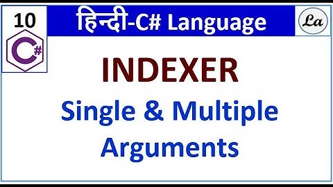 C# Indexers | Properties | C# Tutorials | Hindi