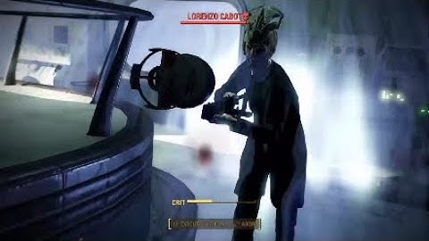 Fallout 4- Using a MINI NUKE on Lorenzo Cabot (Killing an "Immortal" in combat)