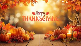 🍁 Cozy Thanksgiving Ambience with Thanksgiving Backgrounds and Beautiful Relaxing Ambient Music🎵 screenshot 1
