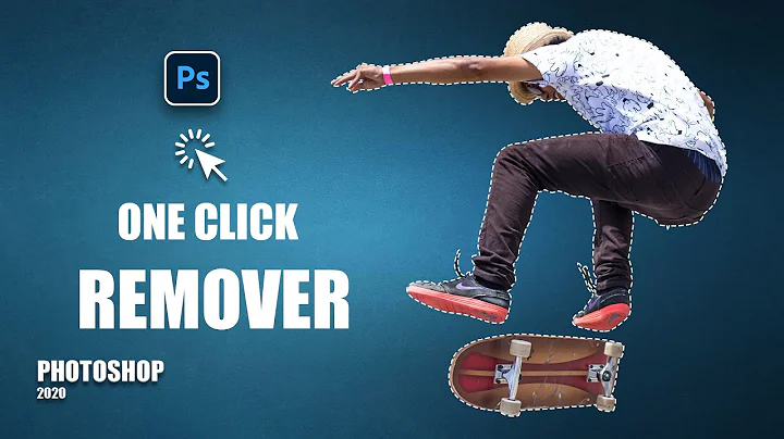 Easy Remove Background in One Click | Photoshop cc 2020