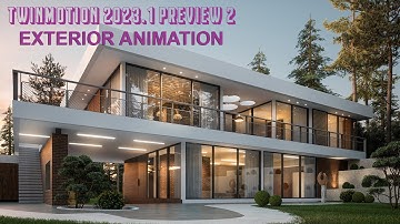 Twinmotion 2023.1 Preview 2 Exterior Animation Reel