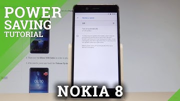 How to Enable Power Saving Mode on NOKIA 8 - Save Battery |HardReset.Info