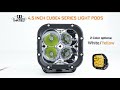 Small laserbest driving pods45 inch cube4 series spot lights