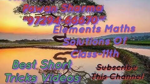 Sharma maths classes (sets Exercise 1.5