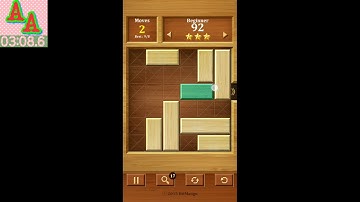 Move the block slide puzzle | Basic beginner | Level 85, 86, 87, 88, 89, 90, 91, 92, 93, 94, 95 & 96