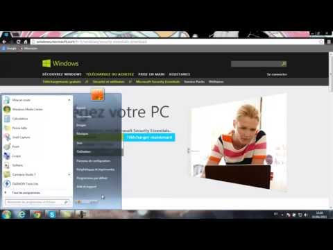 comment telecharger et installer Microsoft Security Essentials. (Antivirus)