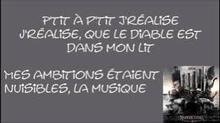 Maitre gims - La chute (lyrics on screen)