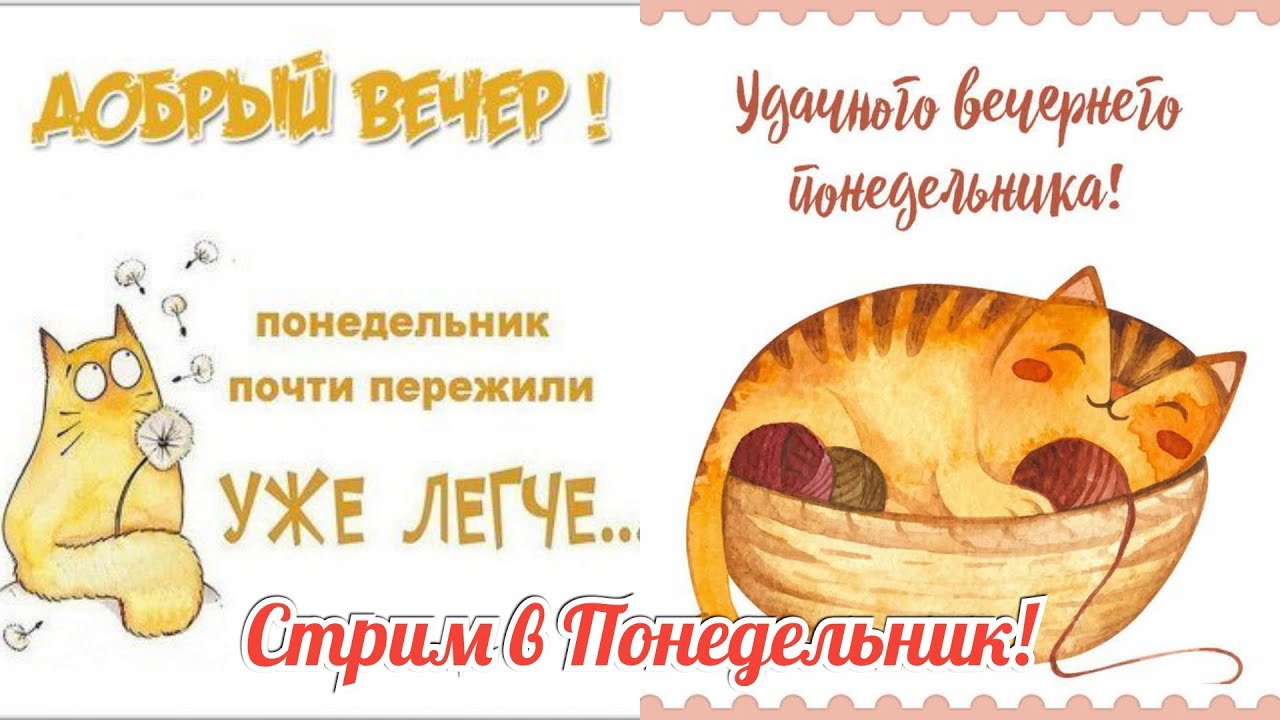 Стрим в Понедельник вечером 02.03.2026