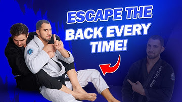 How to Escape the Back EVERY TIME | Jiu Jitsu Back Escape System