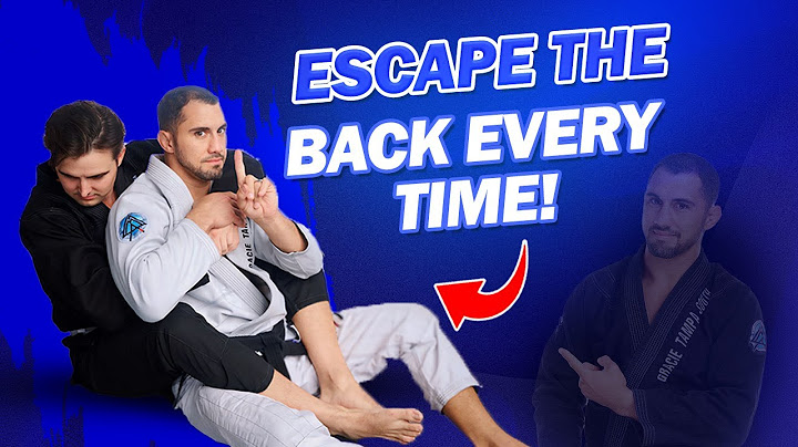 How to Escape the Back EVERY TIME | Jiu Jitsu Back Escape System