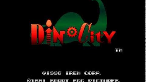 Intro-Demo - Dino City (Europe, SNES)