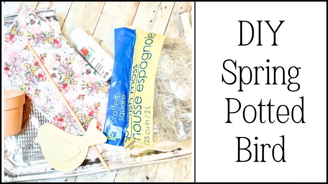 Весенние птички своими руками | Бюджетный весенний декор для дома
