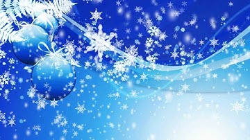 Snowflakes Falling Motion Graphic Video Loop Free Download