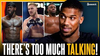 Anthony Joshua SLAMS "little rats" plotting his demise as he zones in on dangerous Otto Wallin  ⚠️