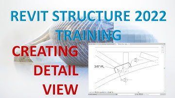 REVIT STRUCTURE 2022 LESSON 45: CREATING DETAIL VIEW