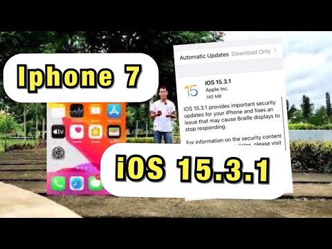 iOS 15.3.1 Iphone 7 - Important Update security dan Perbaikan Bug