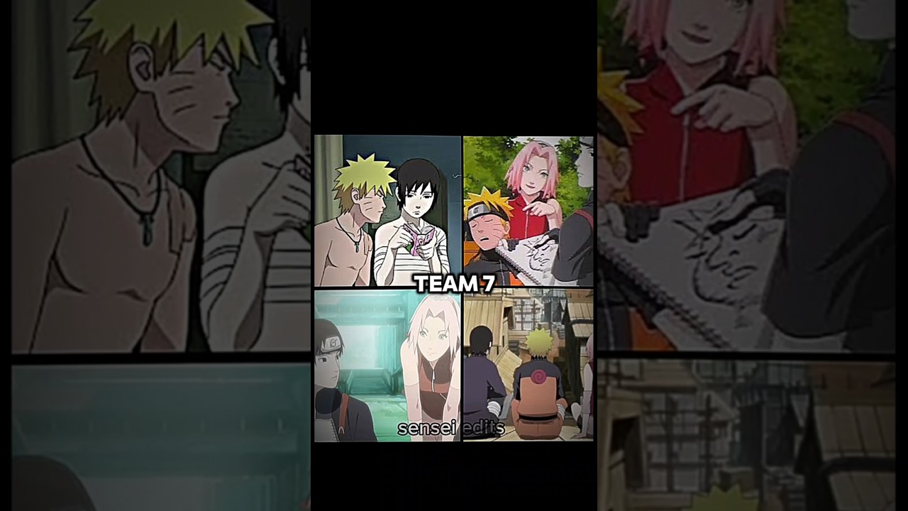 Team 7...😔💔 #naruto #narutoshippuden #anime #animeshorts #shorts