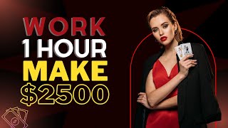 Earn $2500 In Just 1 Hour For Free | New Method Revealed (Make Money Online 2022) screenshot 1