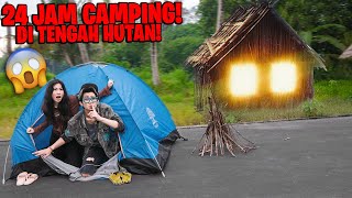 KITA HANYA SENDIRIAN CAMPING DI TENGAH HUTAN!!! RUMAH DI BELAKANG HIDUP, GA PERNAH SETAKUT INI!