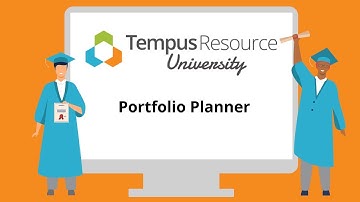 Creating a Portfolio Planner in Tempus Resource