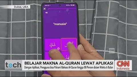 Belajar Makna Al Quran Lewat Aplikasi