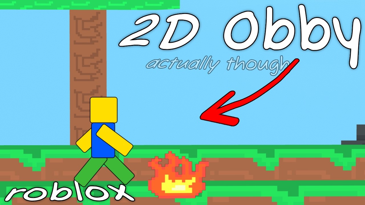 I UPDATED My 2D Roblox OBBY! - YouTube