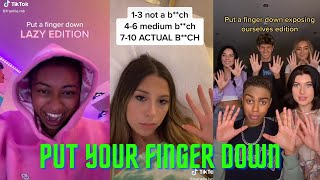 Put Your Finger Down TikTok Complilation ✨