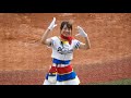 マリンで知らない人はいない! こなつお姉さん、今井さやか、近藤さん「氣志團 - One Night Carnival」Japanese baseball dance time . cute girl