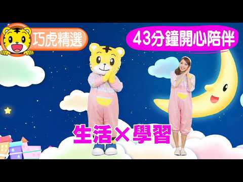 Shimajiro 【Shimajiro Best Selection Compilation】 43 Minutes of Companionship | Daily Habits | Sin...
