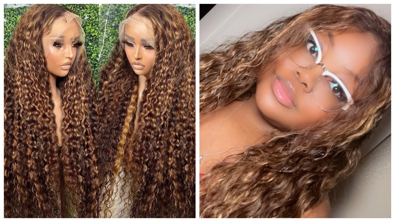 Curly Hair Wig Series #1 | Wet & Wavy 200% Density | Maxine Amazon Wig