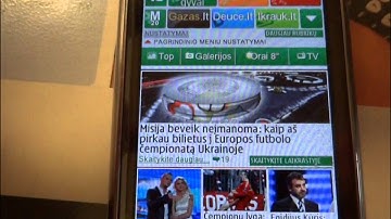 Nokia Symbian Belle Browser - 2012