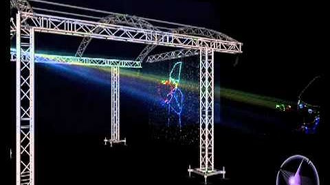 Lasergraph-DSP Visualisation with Lightconverse