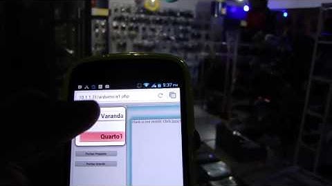 Meu primeiro projeto Automação Residencial Arduino com PHP