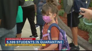 Hillsborough Co. Schools joins other districts with rising number of COVID positive cases amongst st