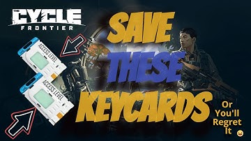 ⚠ 3 Keys You Need To Save ⚠ Cycle Frontier