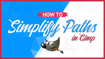 How to Simplify Paths in GIMP