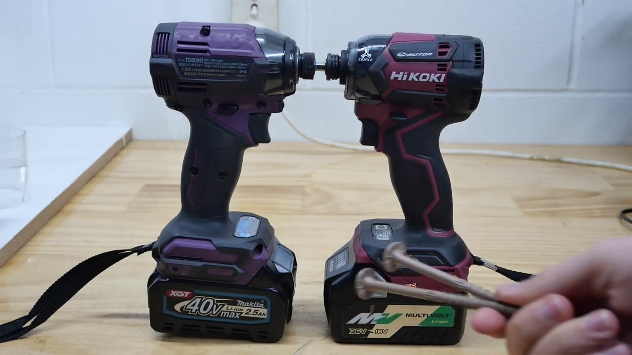 Makita 40v Gen 2 Impact Driver VS Metabo HPT 36v Gen 3 Impact Driver