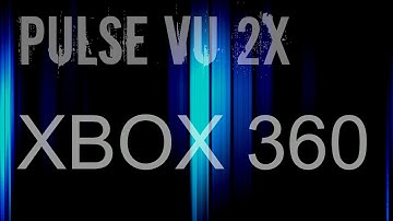 Xbox 360 Pulse VU chip plus HDD with fading lights