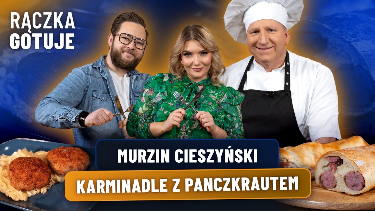 RĄCZKA GOTUJE Z ZUZĄ I KAMILEM! PRZEPIS NA MURZIN CIESZYŃSKI I KARMINADLE Z PANCZKRAUTEM