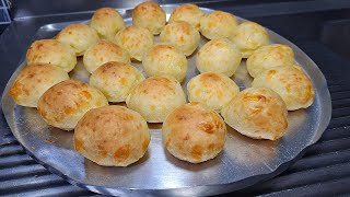 Pão de Queijo Caseiro ♡  Super Macio e Fácil de Fazer!!!