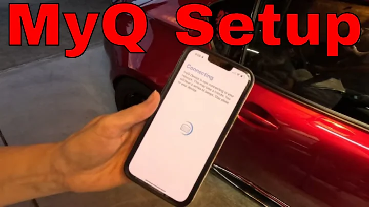 How To Connect Your Chamberlain Garage Door Opener To The MyQ App