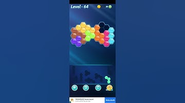 Block! Hexa Puzzle~Jumble A block 7 to 8 levels ~level-64