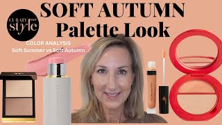 GRWM | SOFT AUTUMN PALETTE  LOOK... PERFECT FOR SUMMER!| COLOR ANALYSIS SOFT SUMMER vs SOFT AUTUMN! screenshot 5