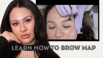 Learn how to brow map (our signature. mapping will change the way you do eyebrows)