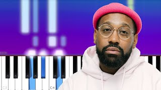 Video thumbnail of "PJ Morton - I Cant Wait (Piano Tutorial)"