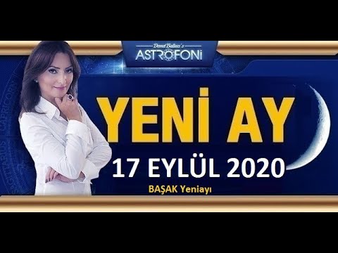 Video: 2020 eylül ayında yeni ay